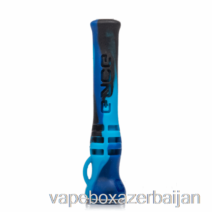 Vape Baku Eyce Shorty Silicone Chillum Winter (Black / Baby Blue / Blue)